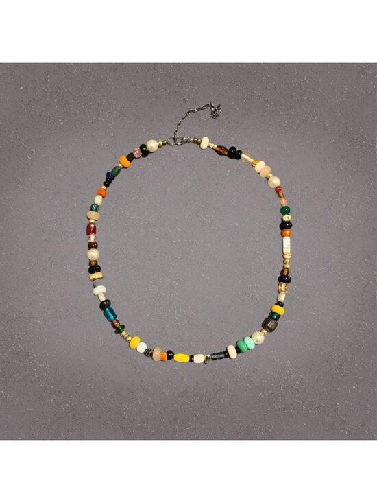 Handmade Jewelry - Handmade Multicolor Mixed Bead Necklace